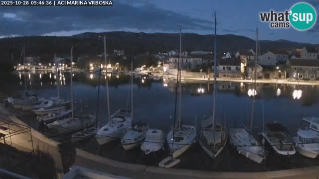 Spletna kamera Vrboska | Otok Hvar | Hrvaška