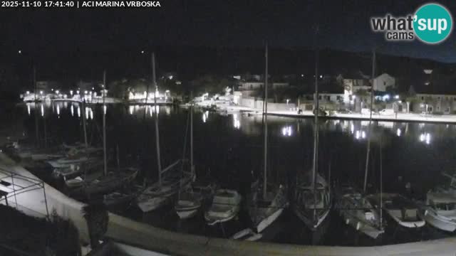 Spletna kamera Vrboska | Otok Hvar | Hrvaška