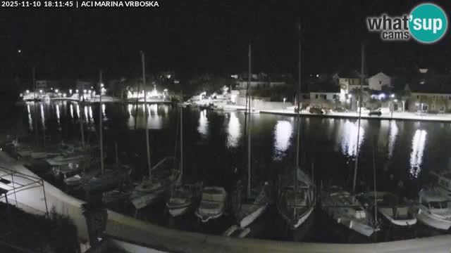 Vrboska livecam | Isola di Hvar | Croazia