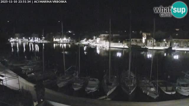 Spletna kamera Vrboska | Otok Hvar | Hrvaška