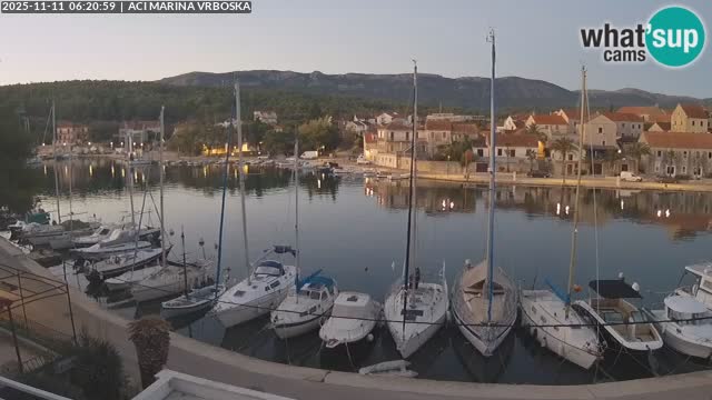 Spletna kamera Vrboska | Otok Hvar | Hrvaška