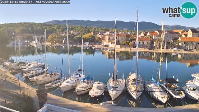 Vrboska livecam | Isola di Hvar | Croazia