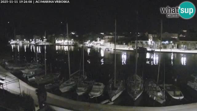 Vrboska livecam | Isola di Hvar | Croazia