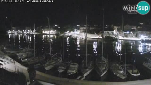 Vrboska livecam | Isola di Hvar | Croazia