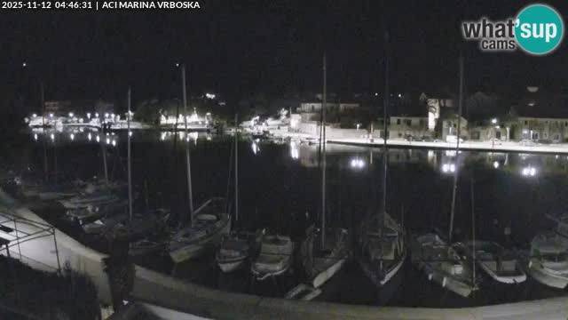 Spletna kamera Vrboska | Otok Hvar | Hrvaška