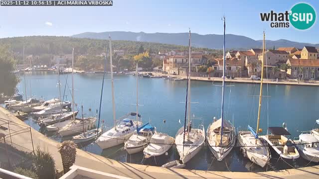 Spletna kamera Vrboska | Otok Hvar | Hrvaška