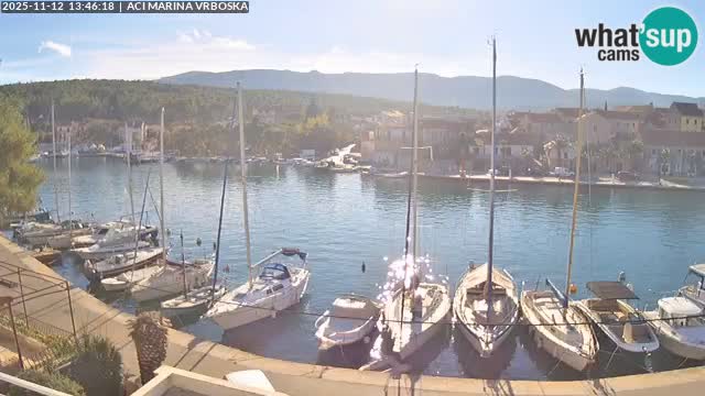 Spletna kamera Vrboska | Otok Hvar | Hrvaška