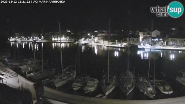 Vrboska livecam | Isola di Hvar | Croazia