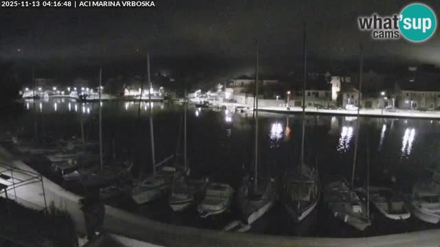 Spletna kamera Vrboska | Otok Hvar | Hrvaška