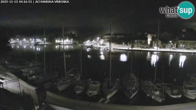 Spletna kamera Vrboska | Otok Hvar | Hrvaška