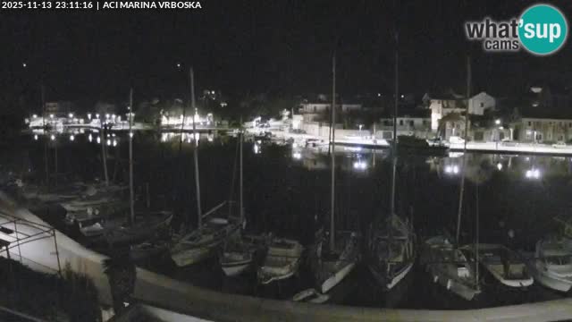 Spletna kamera Vrboska | Otok Hvar | Hrvaška