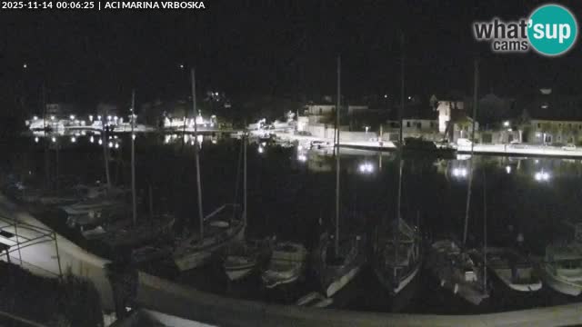 Vrboska livecam | Isola di Hvar | Croazia