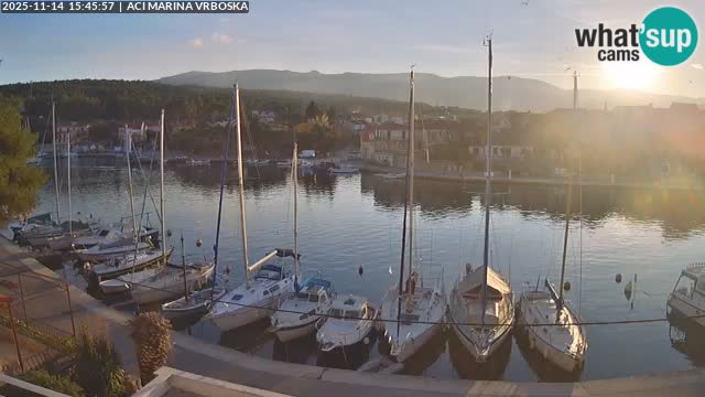 Spletna kamera Vrboska | Otok Hvar | Hrvaška