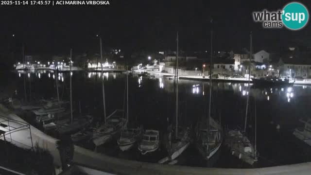 Spletna kamera Vrboska | Otok Hvar | Hrvaška