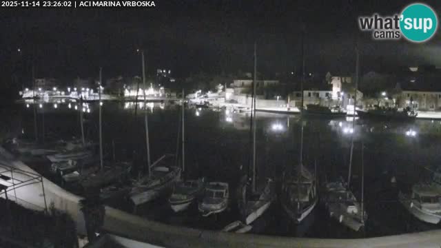 Spletna kamera Vrboska | Otok Hvar | Hrvaška