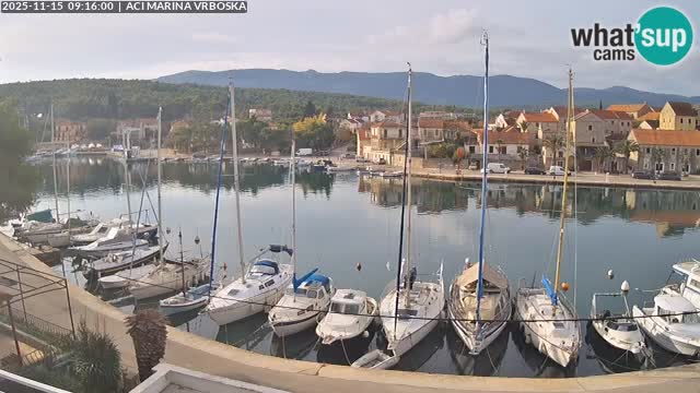Spletna kamera Vrboska | Otok Hvar | Hrvaška