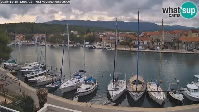 Spletna kamera Vrboska | Otok Hvar | Hrvaška
