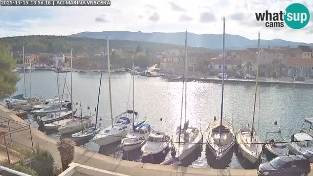 Spletna kamera Vrboska | Otok Hvar | Hrvaška