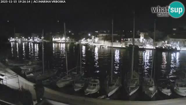 Spletna kamera Vrboska | Otok Hvar | Hrvaška