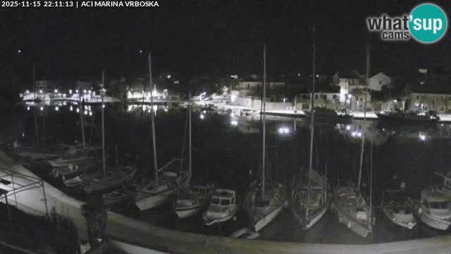 Spletna kamera Vrboska | Otok Hvar | Hrvaška