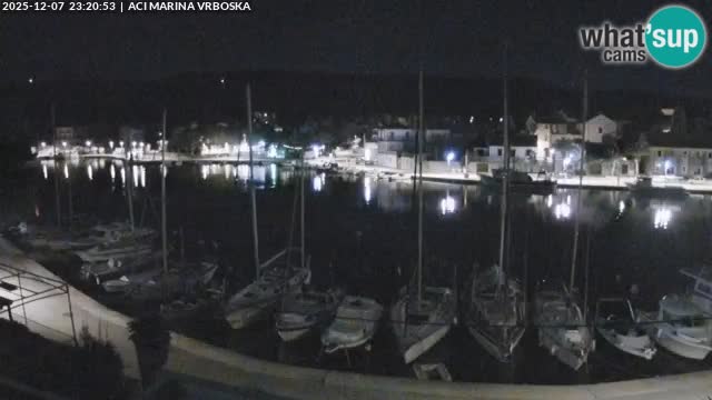 Spletna kamera Vrboska | Otok Hvar | Hrvaška