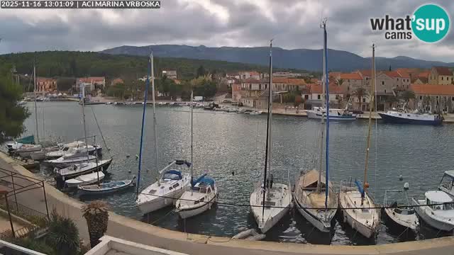 Spletna kamera Vrboska | Otok Hvar | Hrvaška