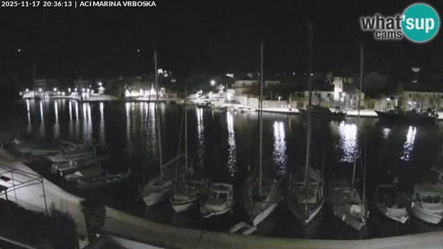 Spletna kamera Vrboska | Otok Hvar | Hrvaška