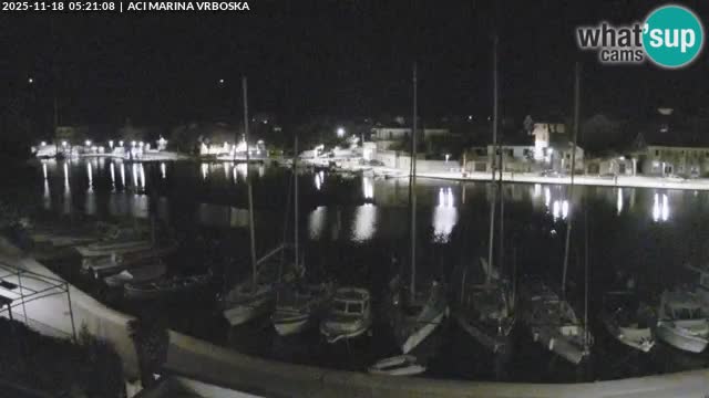 Spletna kamera Vrboska | Otok Hvar | Hrvaška