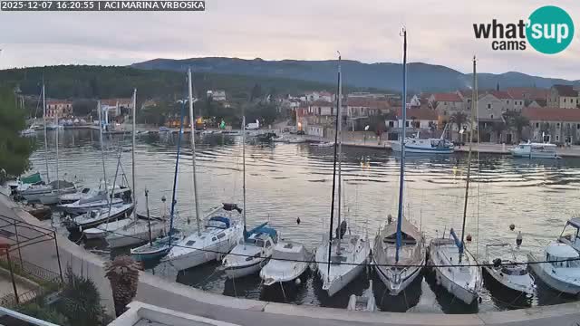 Spletna kamera Vrboska | Otok Hvar | Hrvaška