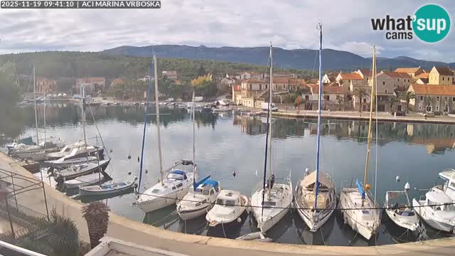 Spletna kamera Vrboska | Otok Hvar | Hrvaška