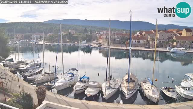 Spletna kamera Vrboska | Otok Hvar | Hrvaška