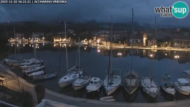 Spletna kamera Vrboska | Otok Hvar | Hrvaška
