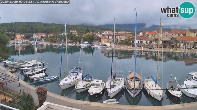 Spletna kamera Vrboska | Otok Hvar | Hrvaška