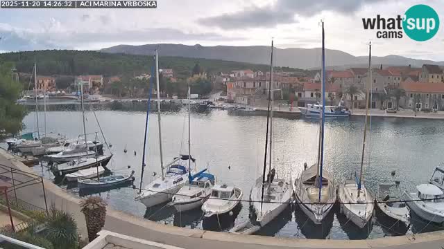 Spletna kamera Vrboska | Otok Hvar | Hrvaška