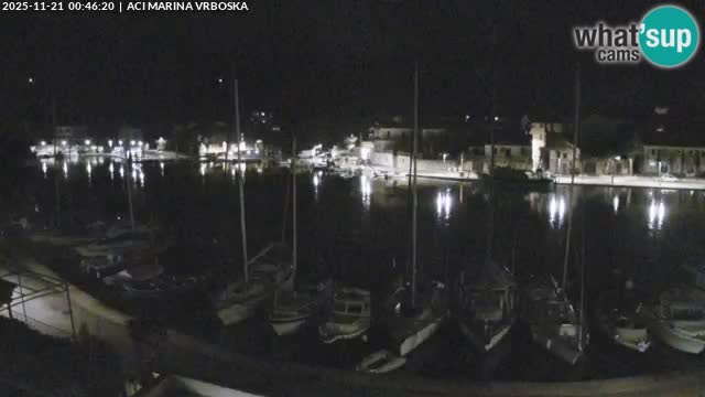 Spletna kamera Vrboska | Otok Hvar | Hrvaška