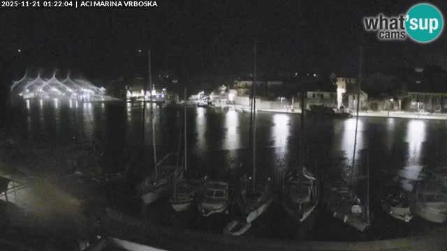 Spletna kamera Vrboska | Otok Hvar | Hrvaška