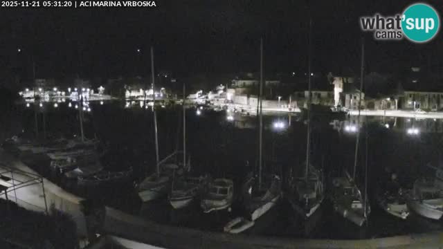 Spletna kamera Vrboska | Otok Hvar | Hrvaška