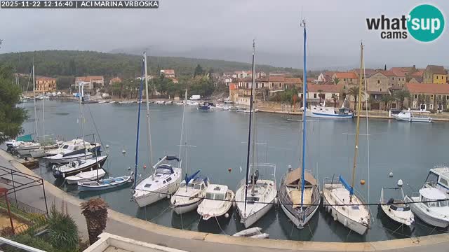 Spletna kamera Vrboska | Otok Hvar | Hrvaška