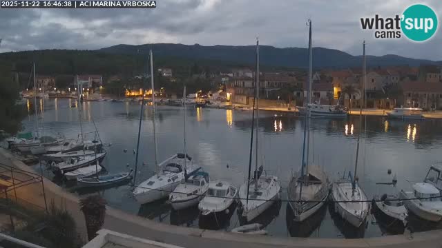 Spletna kamera Vrboska | Otok Hvar | Hrvaška