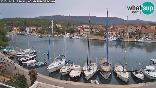 Vrboska livecam | Isola di Hvar | Croazia
