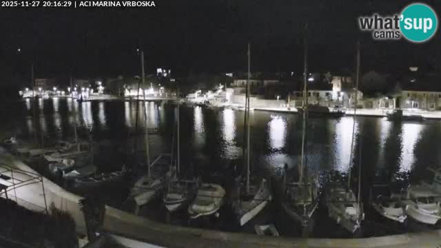 Spletna kamera Vrboska | Otok Hvar | Hrvaška