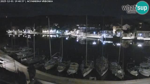 Spletna kamera Vrboska | Otok Hvar | Hrvaška