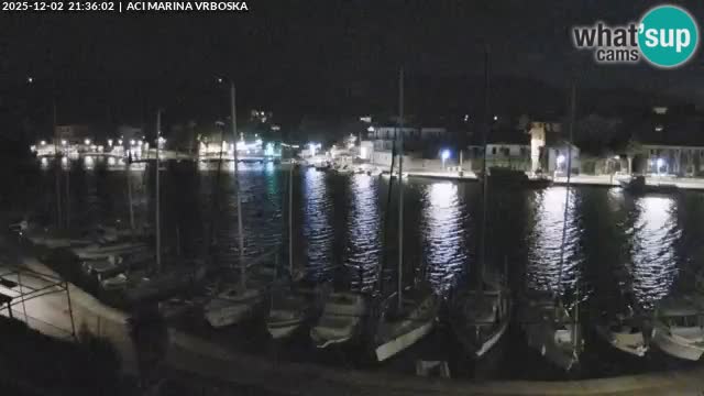 Vrboska livecam | Isola di Hvar | Croazia