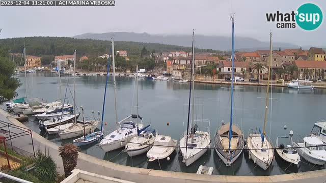 Spletna kamera Vrboska | Otok Hvar | Hrvaška
