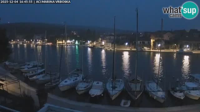 Spletna kamera Vrboska | Otok Hvar | Hrvaška