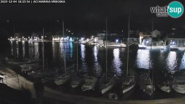 Spletna kamera Vrboska | Otok Hvar | Hrvaška