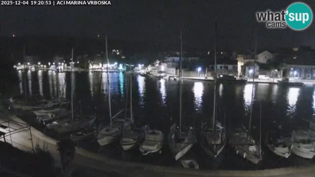 Spletna kamera Vrboska | Otok Hvar | Hrvaška