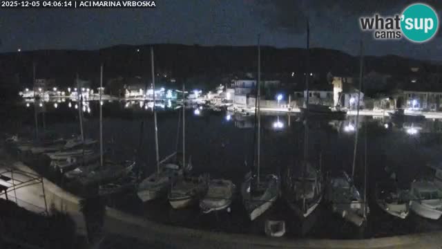 Spletna kamera Vrboska | Otok Hvar | Hrvaška