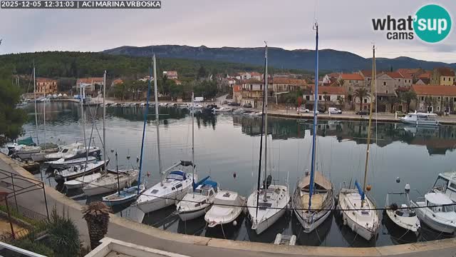 Spletna kamera Vrboska | Otok Hvar | Hrvaška
