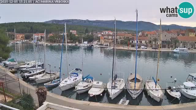 Spletna kamera Vrboska | Otok Hvar | Hrvaška